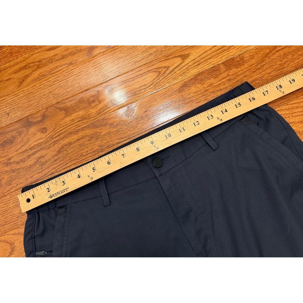 Jack Archer Jetsetter Tech Pants Mens 33x29 Space Black Slim Straight Commuter - Picture 6 of 12